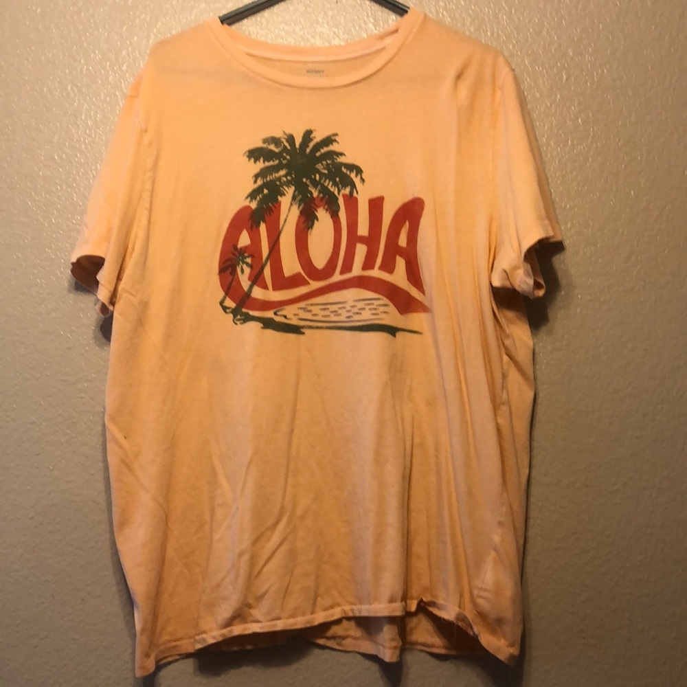 old navy Aloha tee